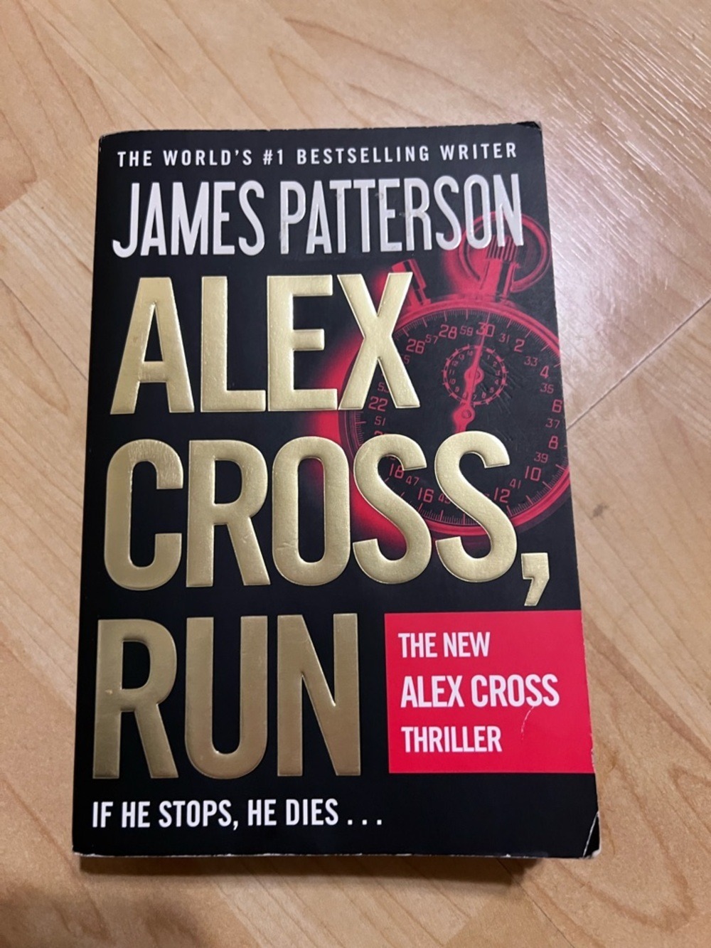 James Patterson — Alex Cross, Run (Black & Gold Paperback)